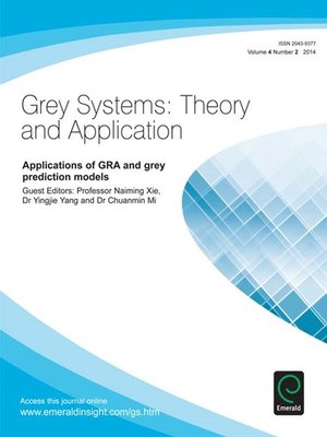 cover image of Grey Systems: Theory and Application, Volume 4, Issue 2